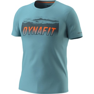 Dynafit Мъжка спортна тениска Dynafit Transalper Graphic S/S Tee Sport shirt - Smoke Blue (216-8506-0612)
