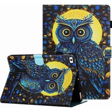 Protemio Art Apple iPad Mini 5 2019 / iPad Mini 4 / 3 / 2 / 1 67253 blue owl