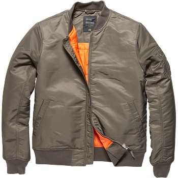 Image 1 of Vintage Industries Бомбено яке Vintage Industries Westford MA1, сива реплика (2081.replicagrey)