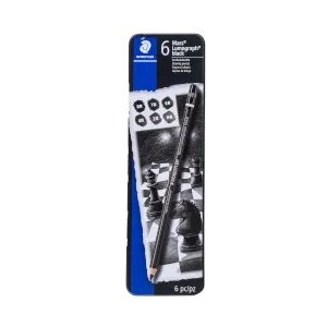STAEDTLER Моливи за графика Lumograph 2B-8B 6бр