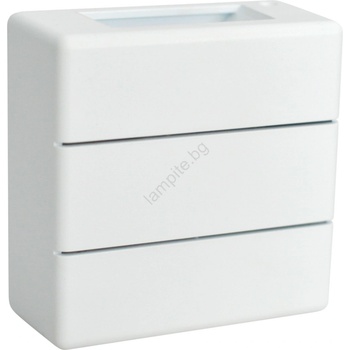 Immax 08521L - LED външно стенно осветително тяло LUXLINE 6W/230V 3000K IP54 бяло (IM1470)