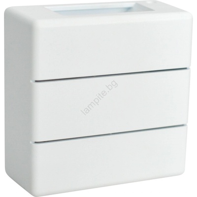 Immax 08521L - LED външно стенно осветително тяло LUXLINE 6W/230V 3000K IP54 бяло (IM1470)