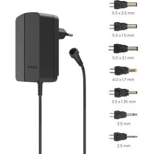 Hama Универсално захранване, регулируемо, 1500mA, 24W, max. 24V, 7 ада (HAMA-223616)