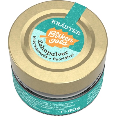 Birkengold Zubný prášok bylinky 30 g