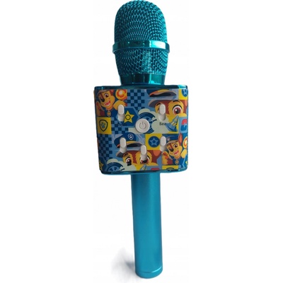 Bluetooth mikrofón Tlapková patrola modrý