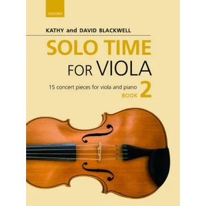 Solo Time for Viola Book 2 | Kathy Blackwell (ISBN: 9780193513297)