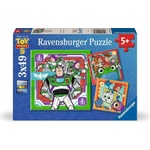 Ravensburger Пъзел Ravensburger от 3 x 49 части - Мисията на играчките (12004284) - baby
