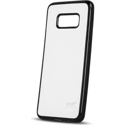Samsung Силиконов калъф кейс за Samsung S8 G950 Beeyo карбон бял