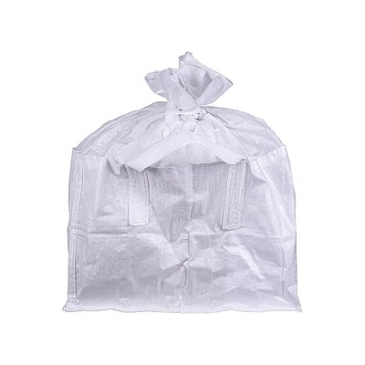 Vak BigBag TSF2, 68x35x46 cm, PP, 2 uši, biely, rovné dno, max. 100 kg ST217727
