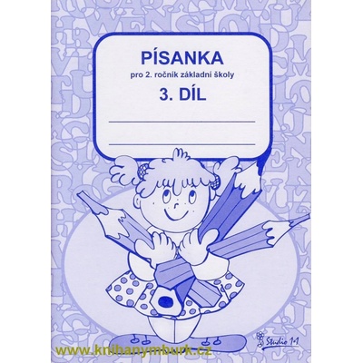 Písanka pro 2. třídu 3. díl - Písanka pro ZŠ - Jana Potůčková, Vladimír Potůček