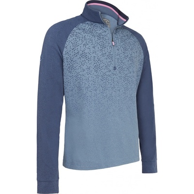 Callaway Emea L/S 1/4 zip Ragl Peacoat Heather