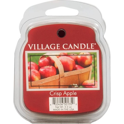 Village Candle rozpustný vosk do aróma lampy Svieža jablko Crisp Apple 62 g