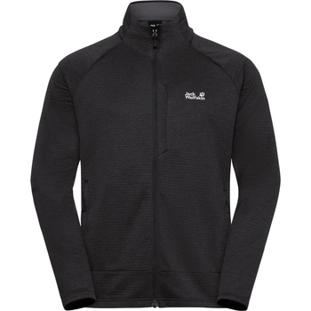 Jack Wolfskin Мъжко поларено яке Jack Wolfskin Anytrail Fullzip Fleece jacket - Black (005-7006-0111)