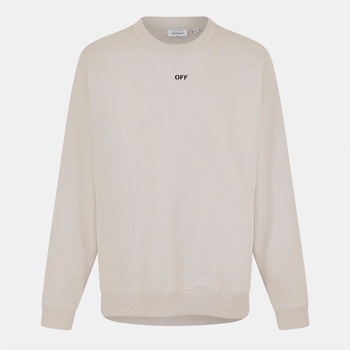 Off White Блуза Off White Men's Skate Relaxed Fit Crew Sweatshirt - Stone/Black