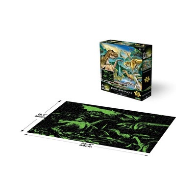 PRIME 3D Puzzle Svítící Údolí dinosaurů 500 ks