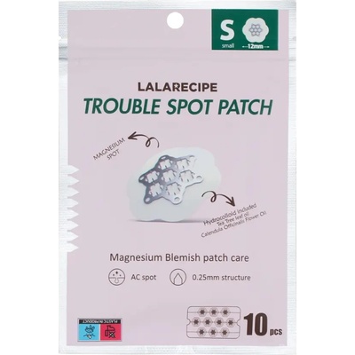 LALARECIPE Hydrokoloidní náplasti na akné Trouble Spot Patch small 10 ks