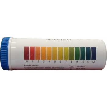 Lach-Ner indikačný papierik pH 0-12 univerzálny 100 ks