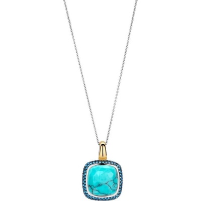 Ti Sento Дамско сребърно колие Ti Sento 6828TQ (6828TQ)