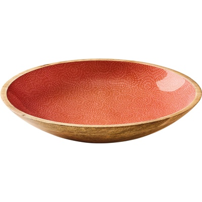 Zassenhaus BRUSH CORAL Mísa na potraviny mangové dřevo 35 x 6 cm