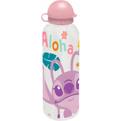 Kids Euroswan Stitch Fľaša Na Pitie hliníkový 500 ml