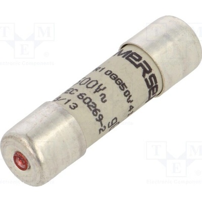 MERSEN FR10GG50V4I Pojistka: tavná; 4A; 500VAC; 250VDC; gG; 10x38mm
