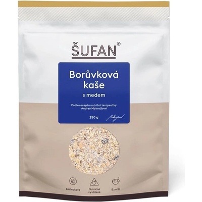 Šufan Borůvková kaše s medem 250 g – Zboží Dáma