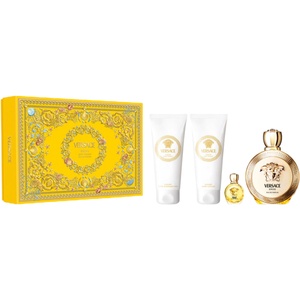 Versace Eros Pour Femme Gift Set EDP 100 ml + Shower Gel 100 ml + Body Lotion 100 ml + EDP 5 ml за жени