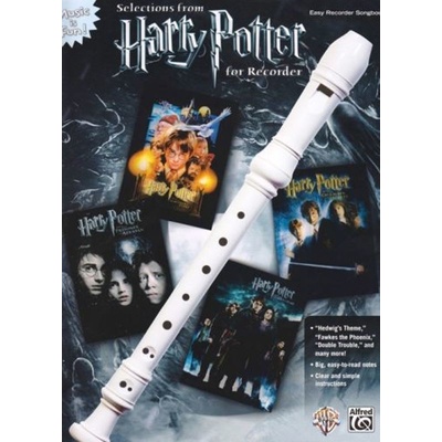 HARRY POTTER for Recorder / velmi snadné skladby pro zobcovou flétnu