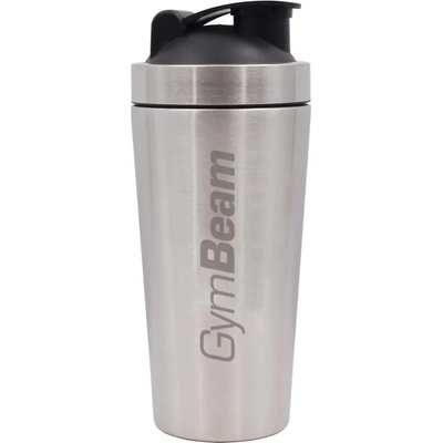 GymBeam Steel šejker, 750 ml, sivá