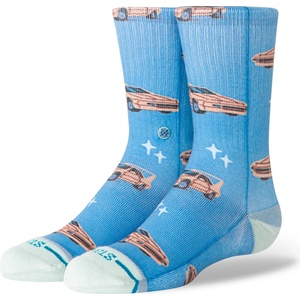Stance Детски спортни чорапи Stance Kid's Chop Shop Crew Sports socks - Capri Blue - размер 35-37 (EU) (207-1811-0112)