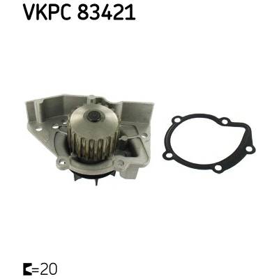 SKF Vodní čerpadlo, chlazení motoru VKPC83421