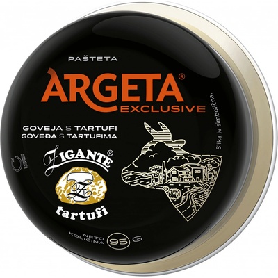 Argeta hovězí paštika s lanýži 95 g