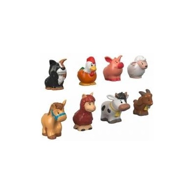 Mattel Комплект фигурки на животни за деца, Fisher Price, Пластмаса, 1 година+