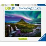 Ravensburger Пъзел Ravensburger от 1000 части - Северно сияние над Киркюфел (12001744)