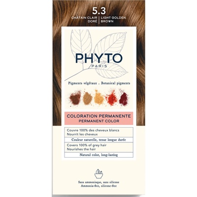 PHYTO Phytocolor Боя за коса Châtain Clair Dore, 5.3