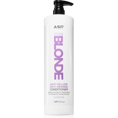 ASP System Blonde Anti-Yellow балсам за руса и сива коса 1000ml