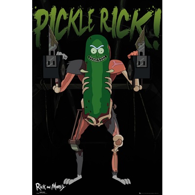 GB eye Макси плакат GB eye Animation: Rick & Morty - Pickle Rick (FP4584)