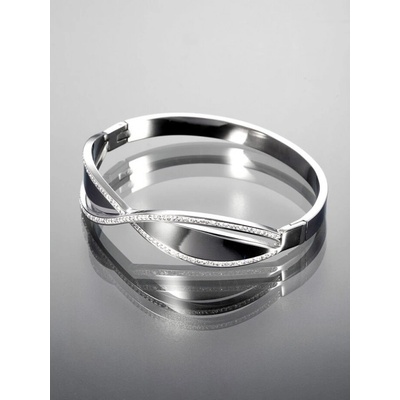 Prosperk elegantní náramek z chirurgické oceli nekonečno S4213