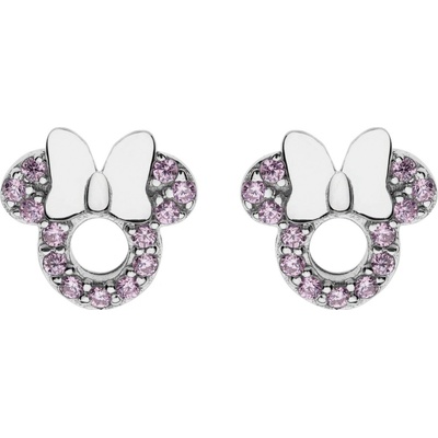 Disney strieborné náušnice Minnie Mouse ES00065RZPL-CS