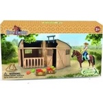 CollectA COLLECTA Figure RIDER, ACCESSORIES, HORSE AND STABLE IN PACKAGE