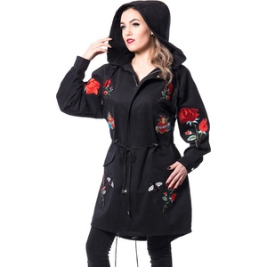 ROCKABELLA дамско яке RockaBella - ROSE TOUR - BLACK - POI946