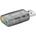 Goobay USB 2.0 звукова карта прозрачна 95451 (95451)