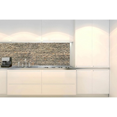 DIMEX KI-180-254 Fototapeta do kuchyne Starý tehlový múr, rozmery 180 x 60 cm