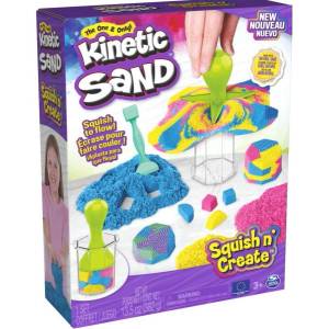 Spin Master Кинетичен пясък комплект за творчество с формички (6065527)