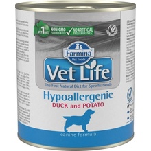 Vet Life Natural Dog Hypoaller Duck&Potato 300 g