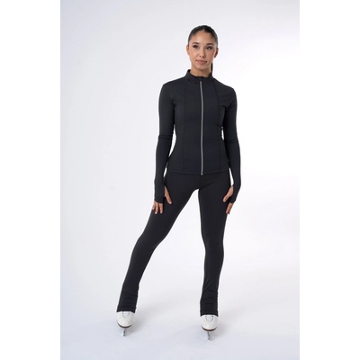 Intermezzo mikina pre krasokorčuliarky 6638 čierna