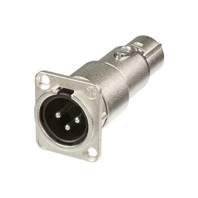 Neutrik NA3MDF XLR-XLR адаптер (NA3MDF)