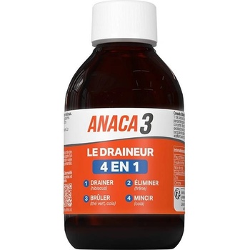 Anaca3 Le Draineur 4 en 1 Формула за оптимално телесно тегло, 250 ml, Anaca3 (330223 NTRV)
