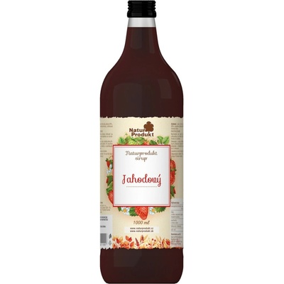 Naturprodukt Jahodový sirup 1 l