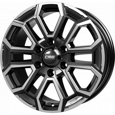 CMS C35 7,5x17 6x139,7 ET38 black polished